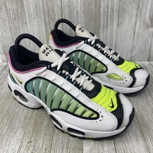 Nike Air Max TailWind 4 GS Kids Size 7Y Shoes White/Black China Rose BQ9810-102